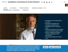Tablet Screenshot of castiellodantonio.it